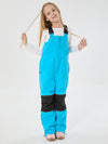 Salopette de ski imperméable et isolante avec genouillères réfléchissantes et genouillères pour filles