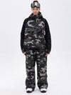 Ensemble veste bomber et pantalon ample pour femme, motif camouflage montagne freestyle