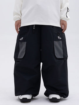 Pantalon de neige cargo extra ample Skyguard Utility pour femme