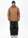 Ensemble veste de ski et pantalon ample Streetstorm pour homme, idéal pour le ski nocturne et les activités nautiques.