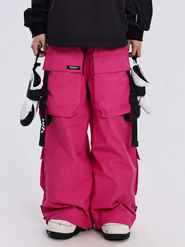 Pantalon de neige ample Keep Money Mountain Chill pour femmes