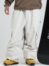 Pantalon de snowboard ample et oversize en polaire Gsou Snow Alpine Cruiser pour homme
