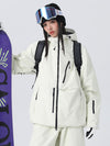 Veste de ski ample et résistante Searipe Mountain Rider pour femme, adaptée à toutes les conditions météorologiques