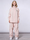 Combinaison de snowboard Dook Snow Track Stripe pour femme : veste et pantalon.