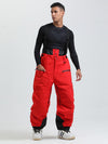 Salopette de ski cargo multifonctionnelle Gsou Snow pour homme, résistante et durable.