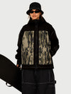 Veste de ski UrbanCraft Street Utility Freestyle pour femme – Capuche réfléchissante et design inspiré des vêtements de travail