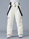 Pantalon de ski à bretelles FrostPeak Mountain-Ready pour femmes