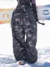 Pantalon de snowboard Rabbit Snow Freestyle Prime Baggy Camo pour femme