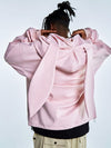 Sweat à capuche unisexe RenChill motif lapin et neige - Longues oreilles décoratives