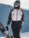 Ensemble salopette et manteau de ski John Snow Nordic Chic pour femme