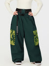 Pantalon de snowboard cargo ample et freestyle Hyper Flux Urban Graffiti pour femme - Park Rider