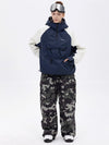 Ensemble veste bomber et pantalon ample pour femme, motif camouflage montagne freestyle
