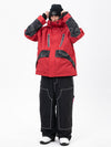 Ensemble de ski Chillform pour homme, camouflage réfléchissant – Veste Glow Trail et pantalon de ski ample Freerider