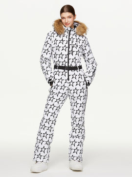 Combinaison intégrale de ski Arctic Queen Winter Fantasy pour femme