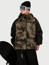 Veste de ski freestyle multifonctionnelle et résistante pour femme, style urbain.