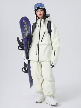 Combinaison de ski ample et résistante Searipe unisexe pour femmes et hommes, idéale pour les activités de plein air.