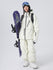 Combinaison de ski ample et résistante Searipe unisexe pour femmes et hommes, idéale pour les activités de plein air.