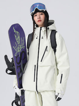 Veste de ski ample et résistante Searipe Mountain Rider pour femme, adaptée à toutes les conditions météorologiques