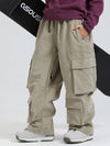 Pantalon de snowboard ample et oversize en polaire Gsou Snow Alpine Cruiser pour femme