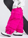 Pantalon de snowboard cargo baggy Rabbit Snow Freestyle pour homme