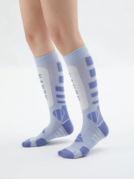 Chaussettes de ski et de snowboard Nandn MountainTrail unisexes chaudes en laine thermique