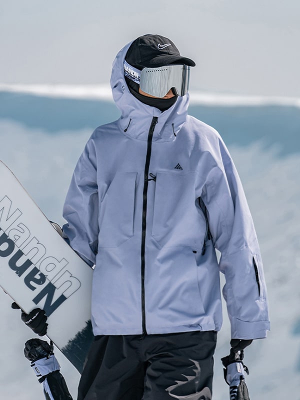 Veste de snowboard imperméable Nandn Arctic Blitz 3L pour homme