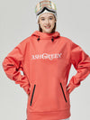 Sweat à capuche ArcticTech Mountain Snow vert cendré pour homme