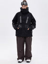 Ensemble de ski Chillform pour femme, camouflage réfléchissant – Veste Glow Trail et pantalon de ski ample