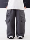 Pantalon de neige cargo utilitaire multipoches à motif léopard Wild Soul Steeze ParkRider pour femme