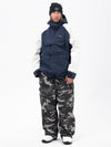 Ensemble veste bomber et pantalon ample pour homme, motif camouflage montagne freestyle