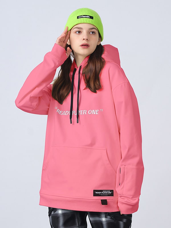 Sweat à capuche de snowboard freestyle Nandn Mountain Player pour femme