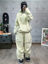 Combinaison de ski cargo John Snow Powder Pursuit Street Style pour femme