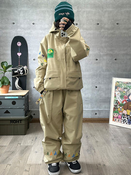 Combinaison de ski cargo ample John Snow Street Fusion WIP pour femme