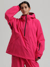 Veste anorak de snowboard Gsou Snow pour femme, résistante et au style urbain.