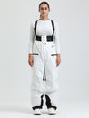 Salopette de ski cargo multifonctionnelle Gsou Snow pour femme, résistante et performante.