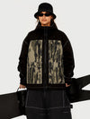 Veste de ski UrbanCraft Street Utility Freestyle pour femme – Capuche réfléchissante et design inspiré des vêtements de travail