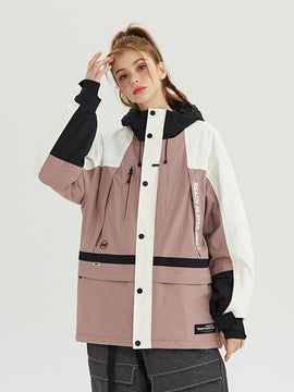 Veste de ski/snowboard Nandn Snow Vanquisher pour femme, style hiver.