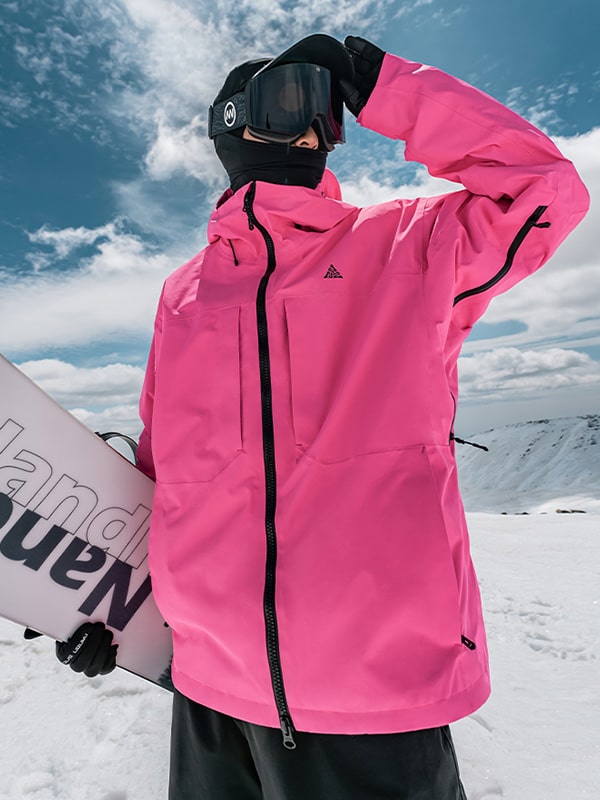 Veste de snowboard imperméable Nandn 3L Arctic Blitz pour femme