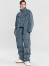 Combinaison de ski cargo ample Nandn Mountain pour femme