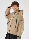 Veste de ski imperméable thermique à capuche oreilles de lapin pour garçon