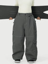 Pantalon de ski cargo utilitaire Wild Soul Crew pour femme – Coupe ample à coutures renforcées