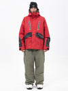 Ensemble de ski Chillform pour homme, camouflage réfléchissant – Veste Glow Trail et pantalon de ski ample