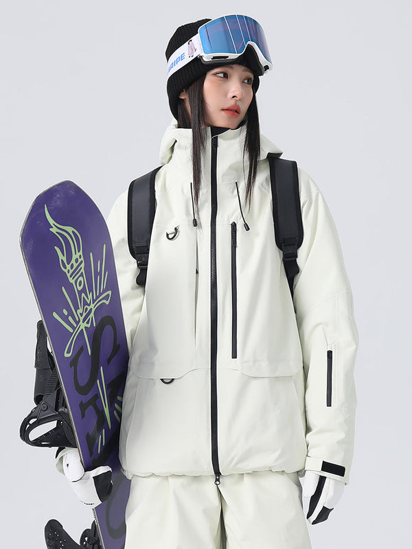 Veste de ski utilitaire Searipe unisexe toutes saisons pour femme et femme