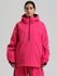 Veste anorak de snowboard Gsou Snow pour femme, résistante et au style urbain.