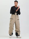 Salopette de ski cargo multifonctionnelle Gsou Snow pour femme, résistante et performante.