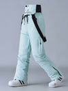 Salopette de ski SnowPeak StormGuard pour homme, isolée et résistante aux intempéries.