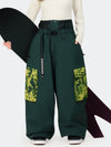 Pantalon de snowboard cargo ample et freestyle Hyper Flux Urban Graffiti pour femme - Park Rider