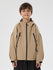Veste de ski imperméable thermique à capuche oreilles de lapin pour garçon