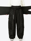 Pantalon de neige extra ample Wild Motion pour homme, à blocs de couleurs réfléchissants.