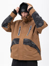 Veste de ski camouflage réfléchissante Chillform Glow Trail pour homme